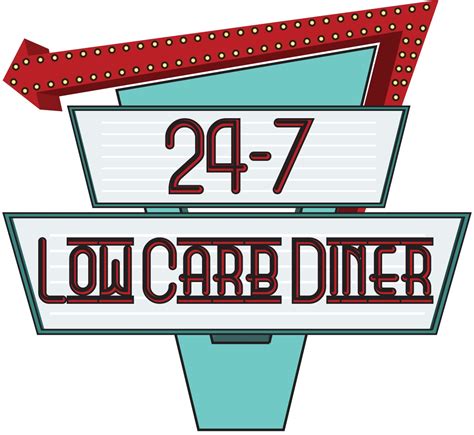 Blank Diner Sign Template