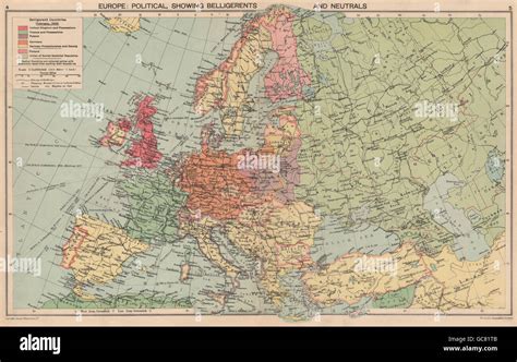 Europe Map Ww2 Blank Ww2 blank map Europe since 1914 (unlv) map of