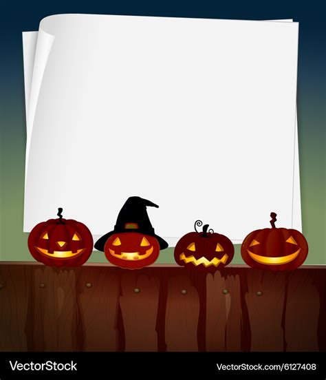 Blank Halloween Flyer Template