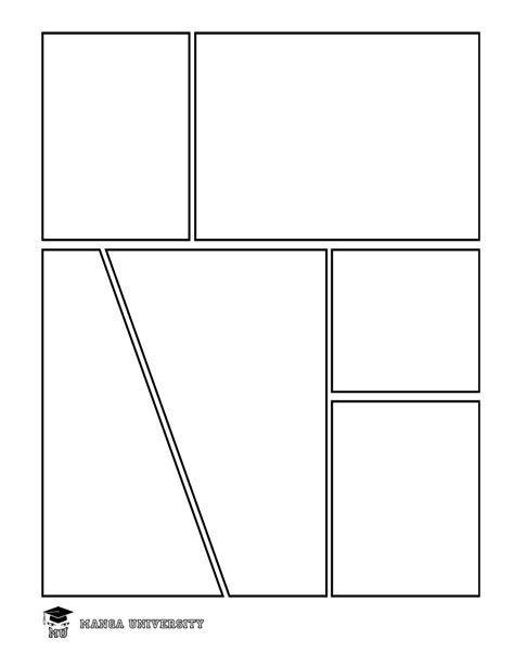 Blank Manga Template