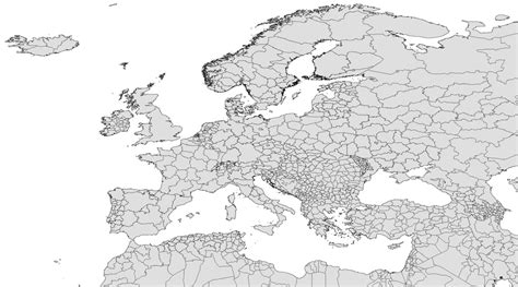 Large Blank Europe Template by mdc01957 on DeviantArt