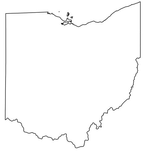 Printable Ohio Template