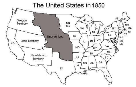 US population density in 1850 ancestry genealogy Census 1850