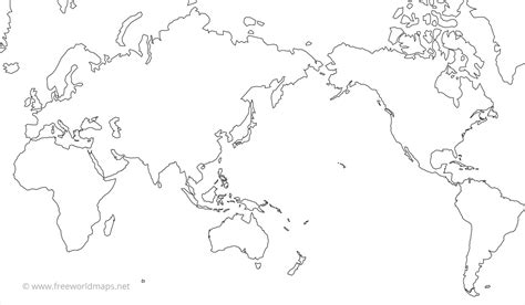 FileWhite World Map(Pacficcentered) Blank.png