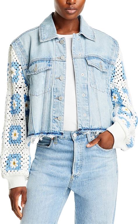 Blank Nyc Crochet Jacket