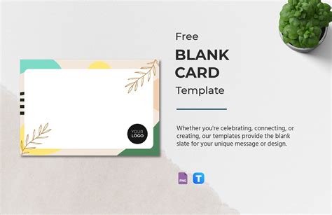 Blank Photo Card Template