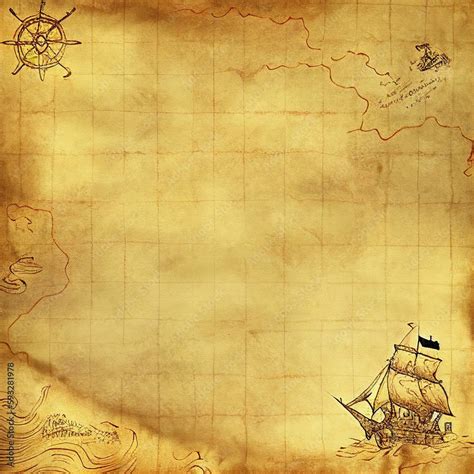 Blank Pirate Map