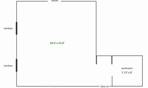 Blank Room Layout Template
