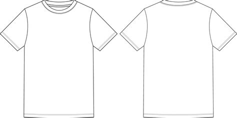 Blank Shirt Design Template