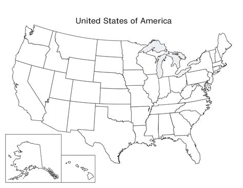 Blank Map Of Us Manifest Destiny