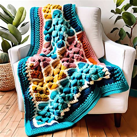 Blanket Crochet Patterns That Use Less Yarn