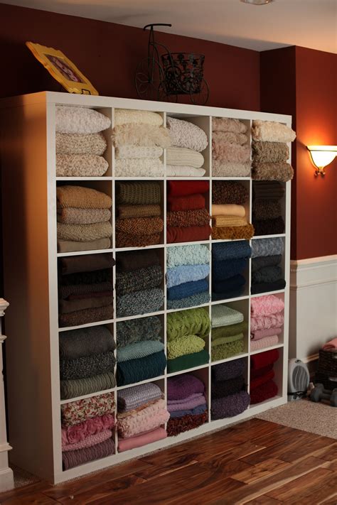 Blanket Storage Shelves