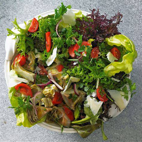 Blattsalat Grillen