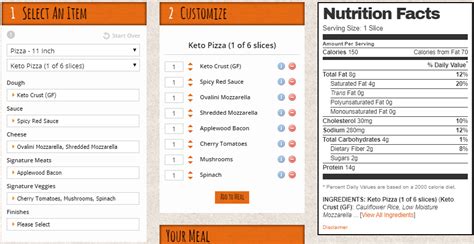Track Your Diet with Blaze Pizza's Calorie Calculator for Healthier Eating Options