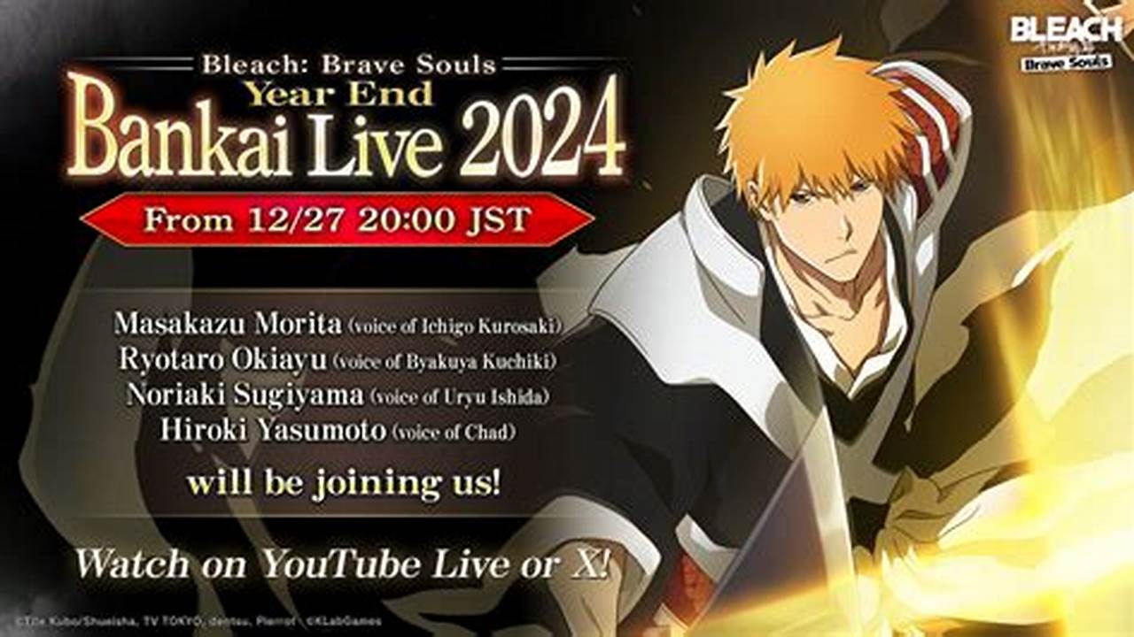 Bleach 2024 Streaming Live
