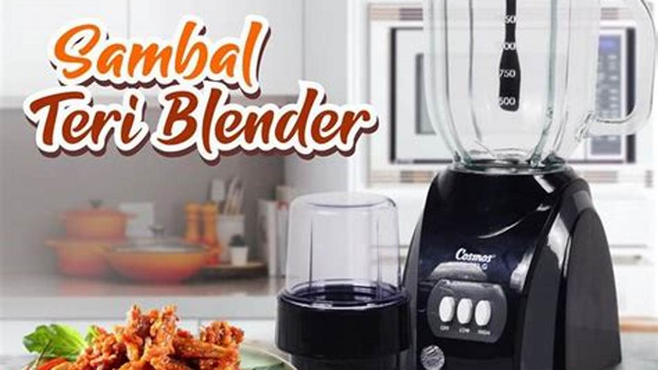 Blender, Resep7-10k