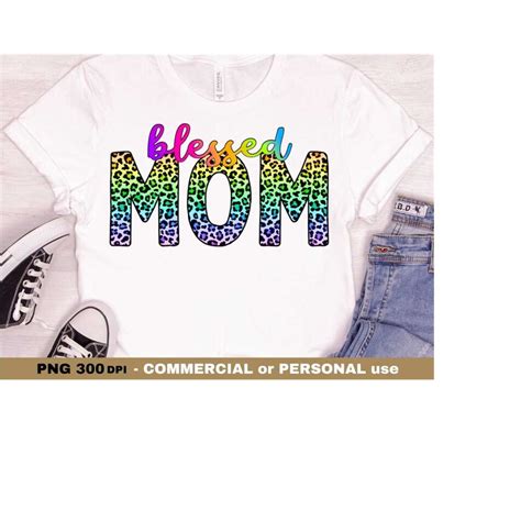 Download Blessed Mom Colorful Leopard Files