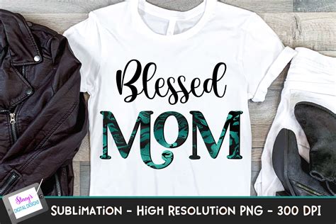 Download Blessed Mom Sublimation Commercial Use