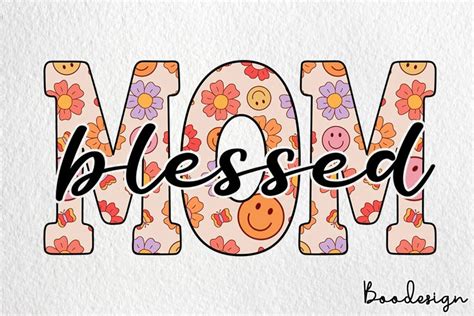 Download Blessed Mom Sublimation Easy Edite