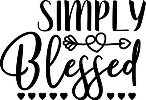 Download Blessed Quote SVG File - SVG Design Commercial Use Free PSD Mockups