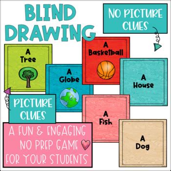 Blind Drawing Game Picture Examples