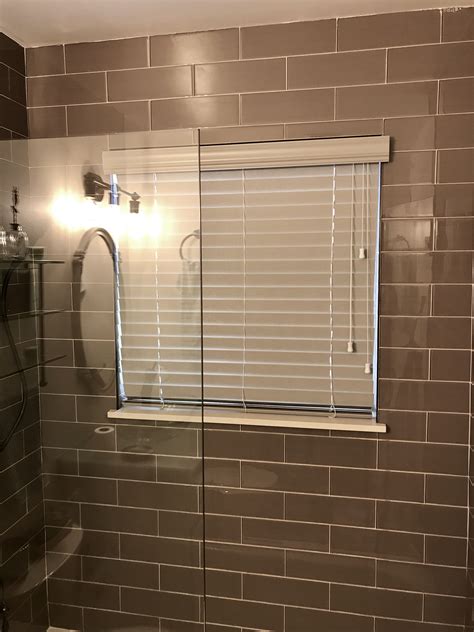 7 Waterproof Shower Blinds to Make Your Small Bathrooms Feel Larger Small bathroom window