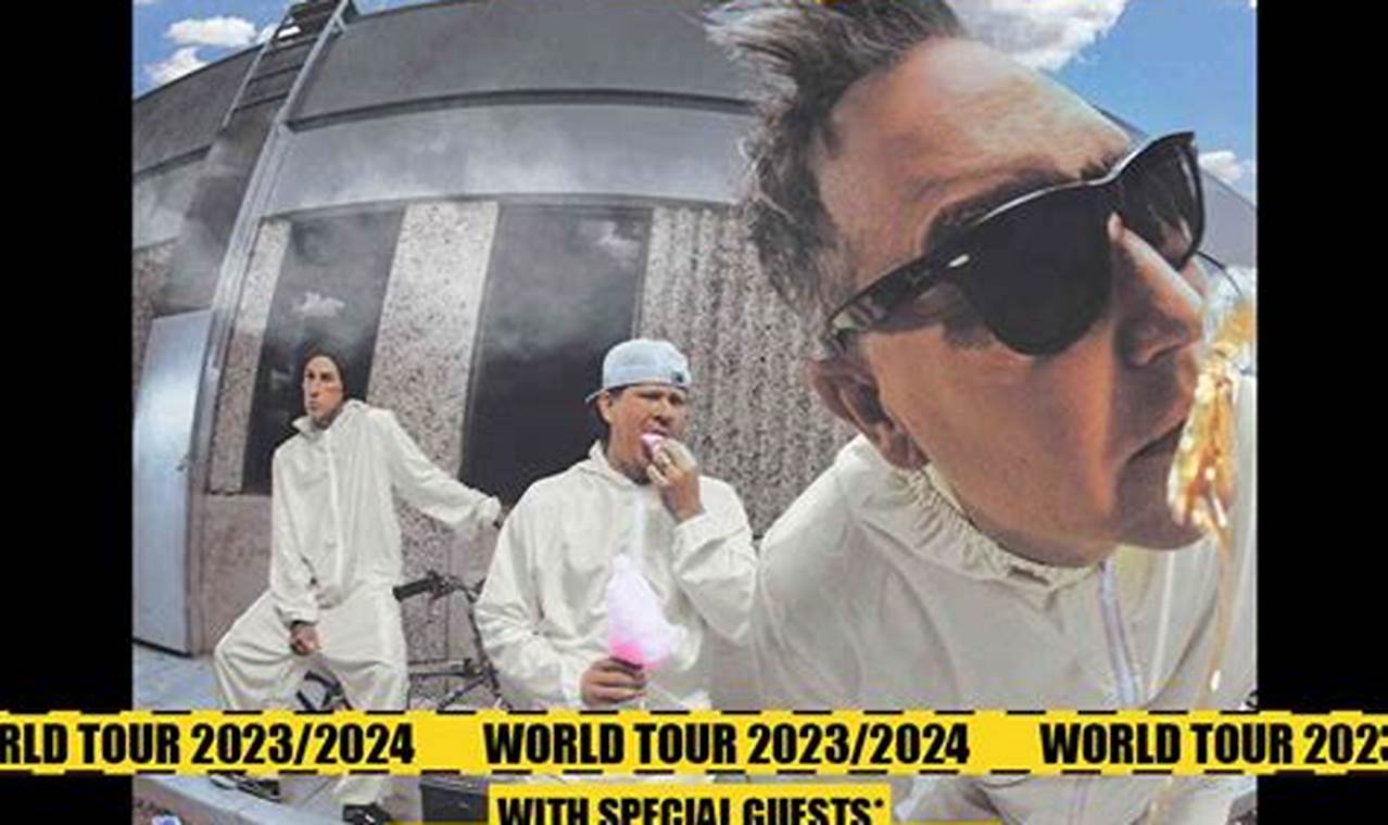 Blink 182 European Tour 2024
