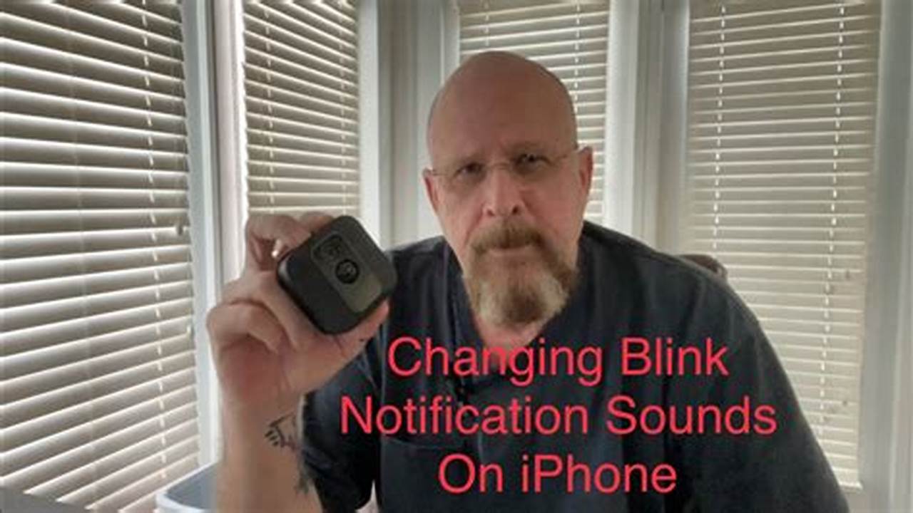 Blink Notification Sound Iphone