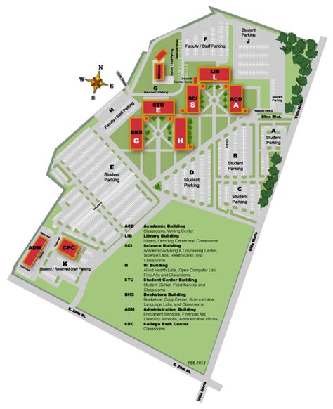 Blinn Bryan Campus Map