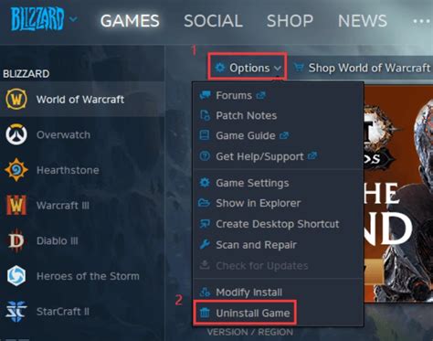 How to Uninstall Games from Blizzard App: A Comprehensive Guide