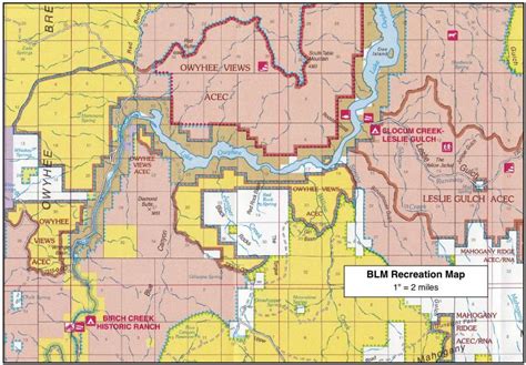 Red Hill Special Recreation Management Area Map Bureau of Land Management