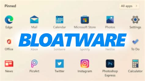 Bloatware begone!