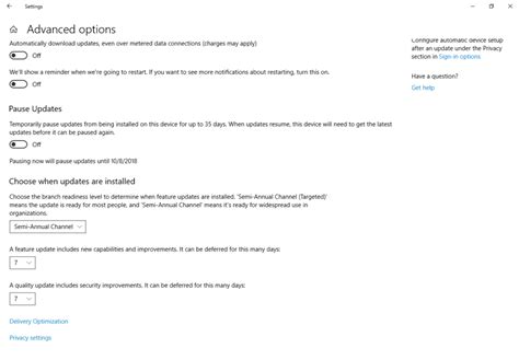 Block Windows 10 April Update automatic install