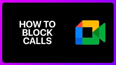 Block Google Meet video