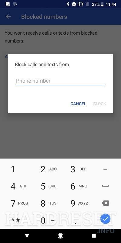 Block a Number on Google Phones