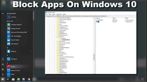 Block apps in Windows 10