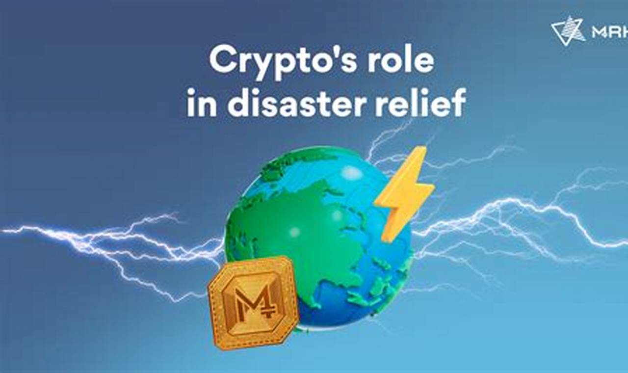 Blockchain applications in disaster relief efforts