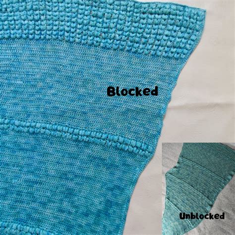 Blocking A Crochet Project