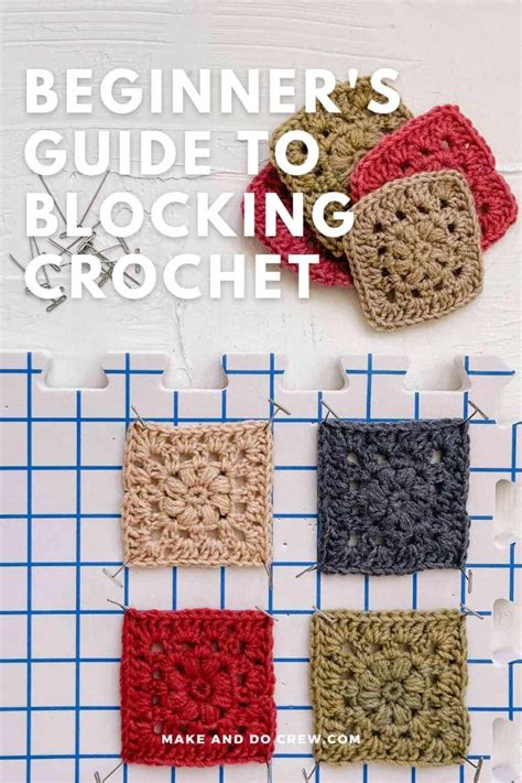 Blocking Crochet Projects