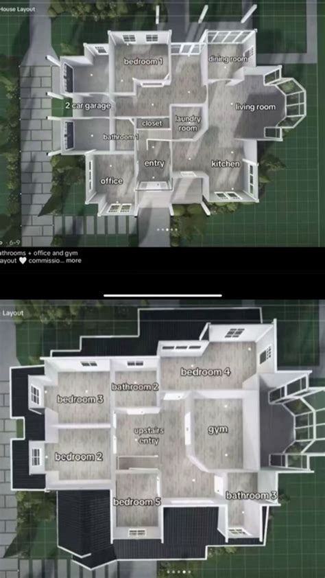 Blocksburg House Layout Inspiration