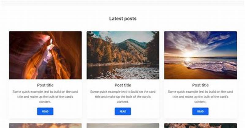 Blog Fast Advanced Bootstrap Template