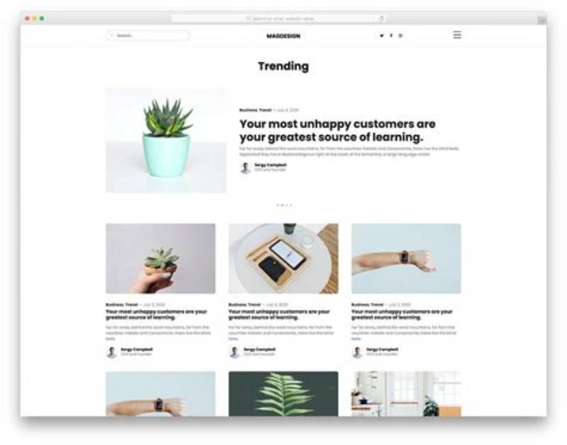 Blog Fast Latest Bootstrap Template