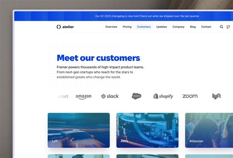 Blog Template Framer