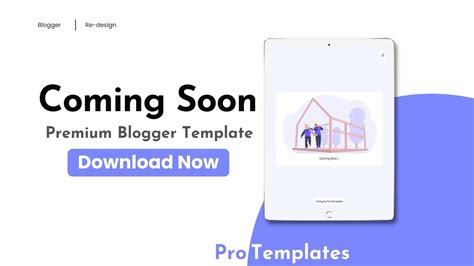 Blogger Coming Soon Template