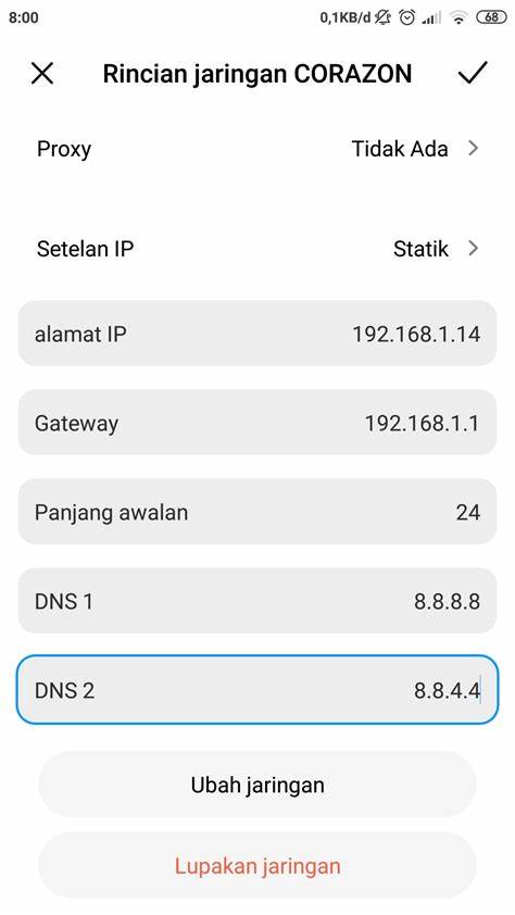Blokir DNS di Router