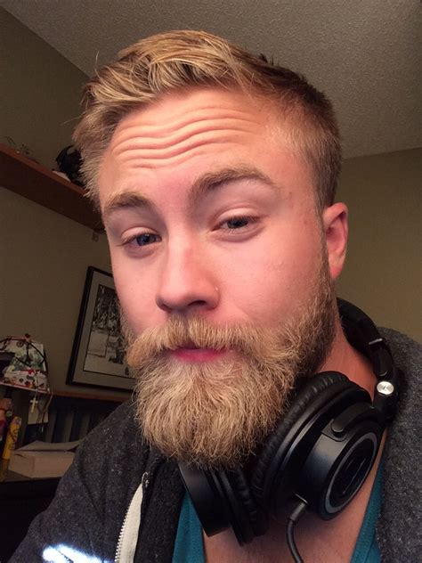 Blonde Beard Growth