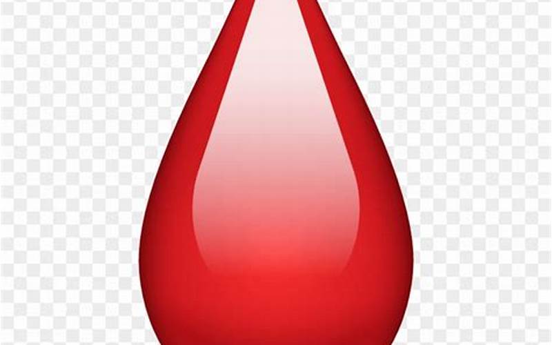 Blood Drop Emoji
