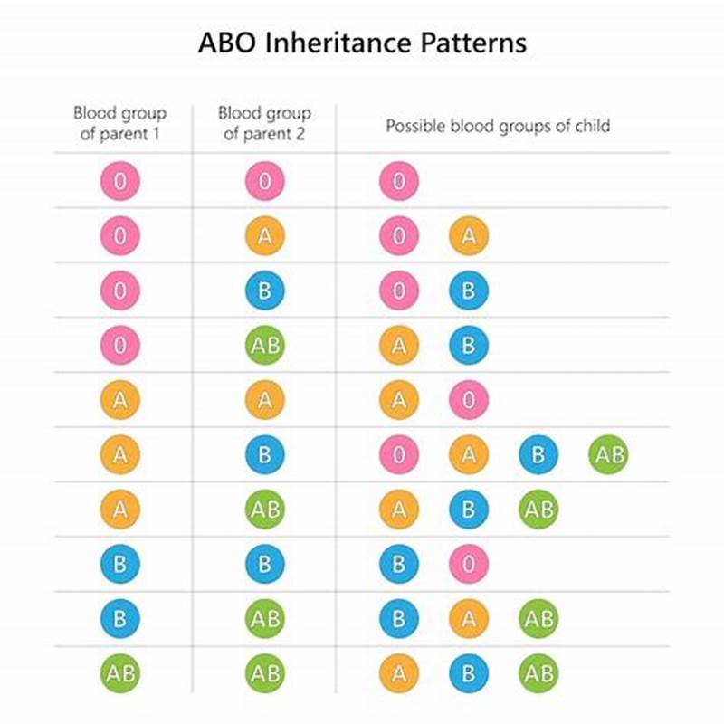 Blood Group Inheritance Pattern