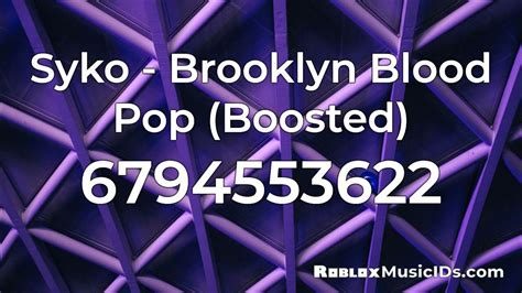 Blood Pop - syko Roblox ID - Roblox Music Code - YouTube