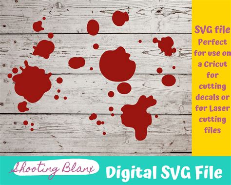 Download Blood Splatter Bundle Cameo
